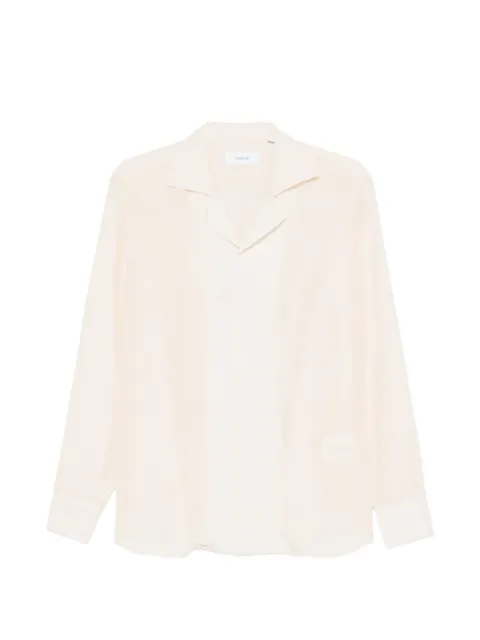 Lardini chemise à col cranté