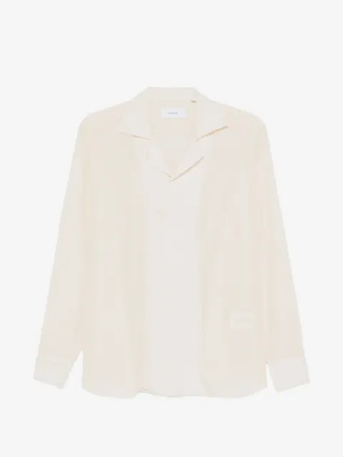 Lardini notched-collar shirt
