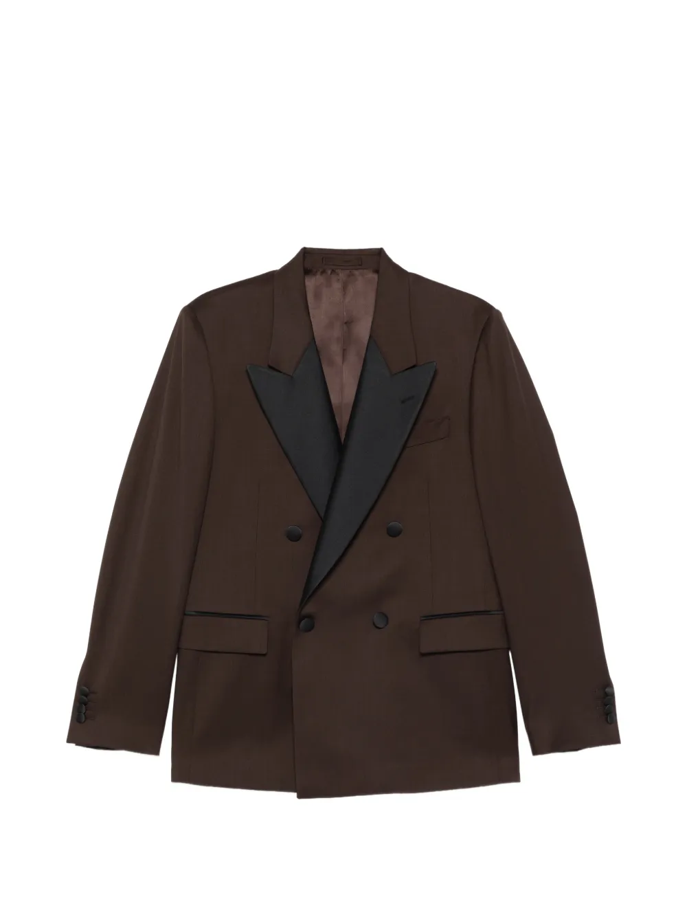 Lardini double-breasted suit - Marrone
