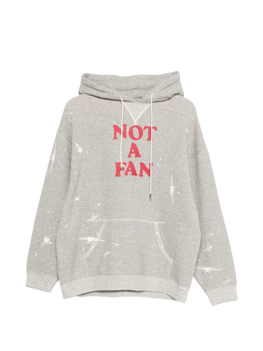 R13 Not A Fan hoodie - Grigio