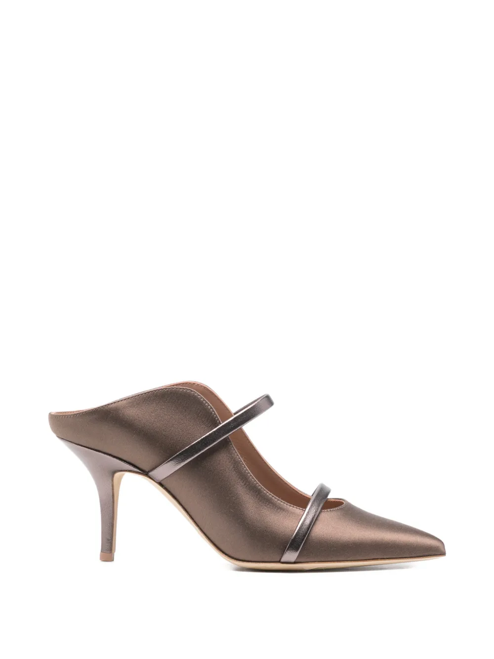 Malone Souliers double-strap pumps - Marrone
