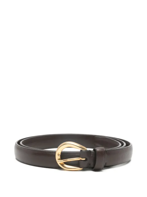 Lardini round-buckle belt