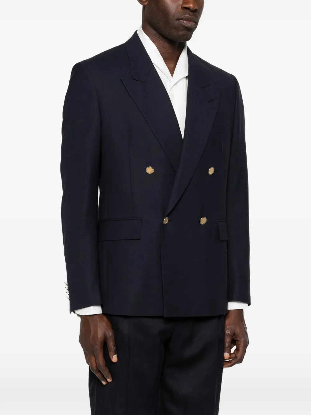 Lardini Jack met dubbele rij knopen Blauw