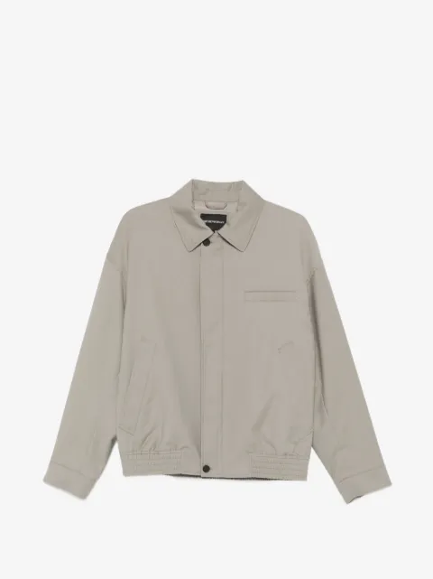 Emporio Armani chamarra con cuello