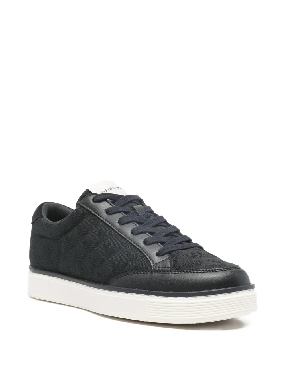 Emporio Armani Low-top sneakers Zwart