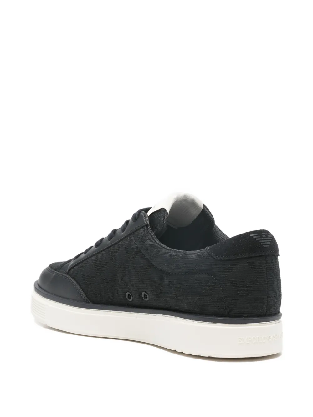 Emporio Armani Low-top sneakers Zwart