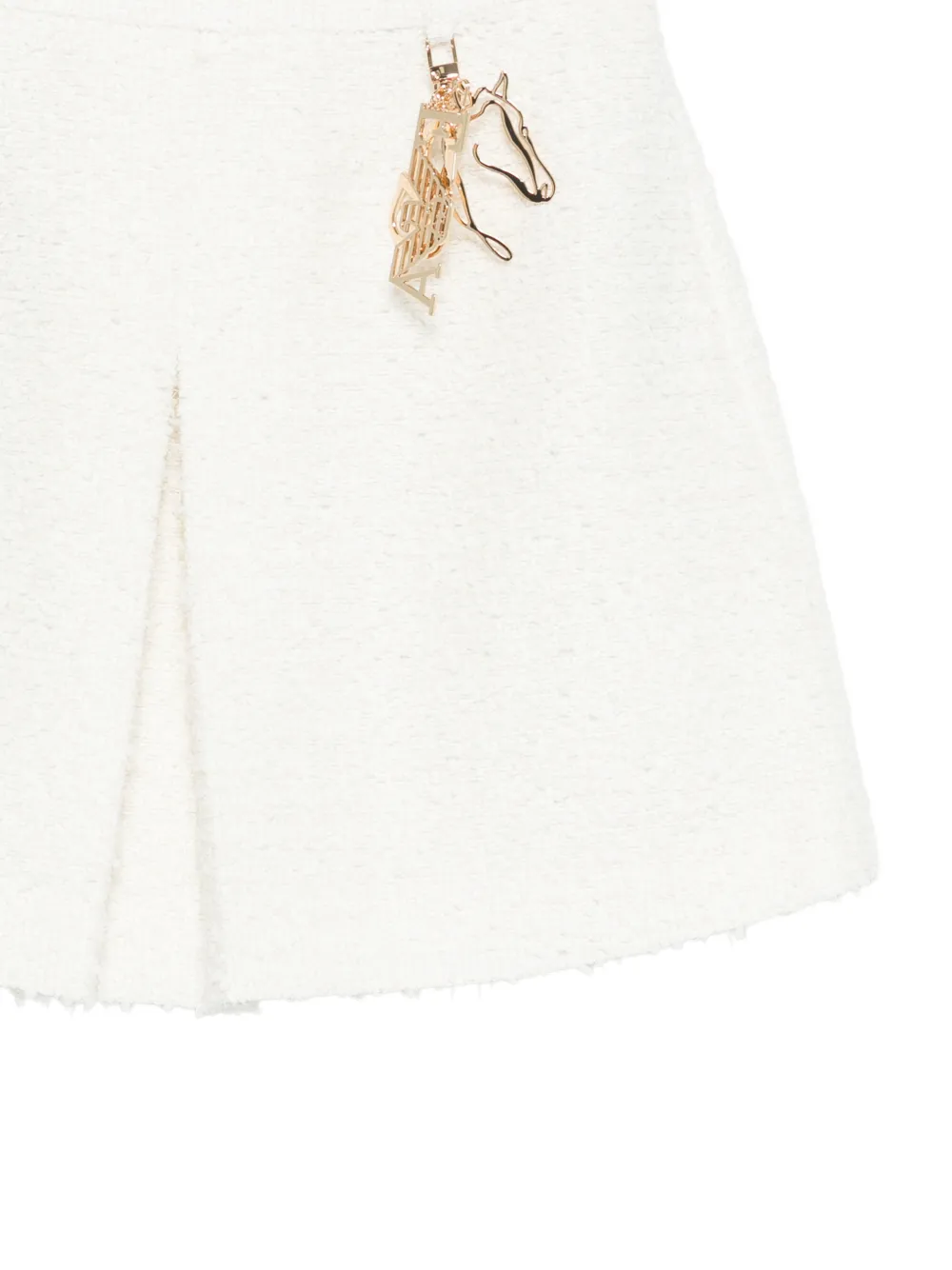 Emporio Armani Mini-rok met A-lijn Beige