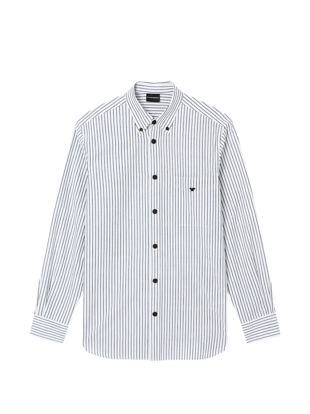 Emporio Armani striped button shirt