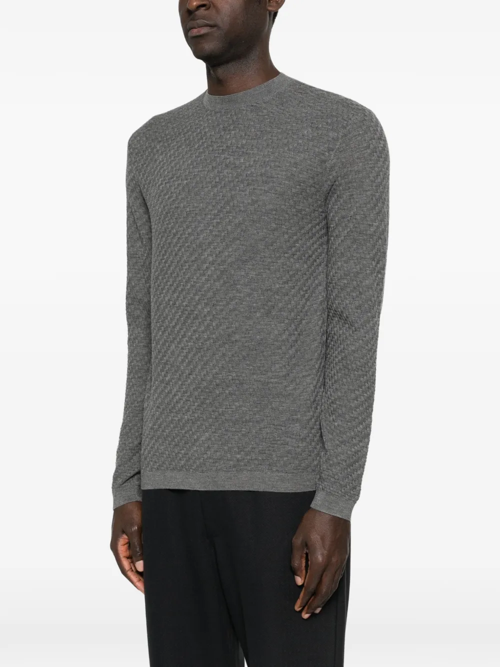 textured sweater