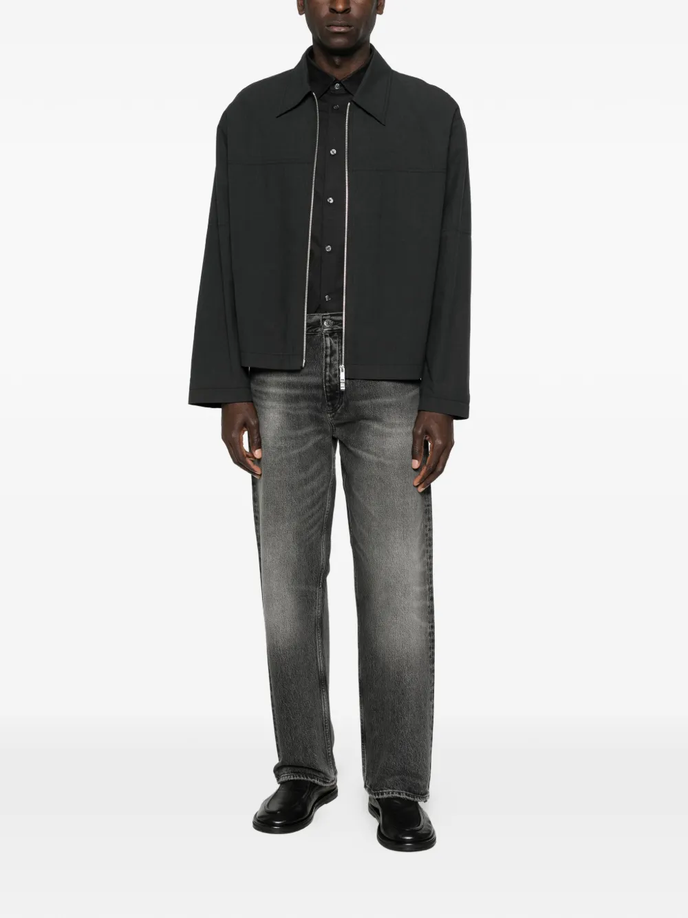 Emporio Armani Overhemd Zwart