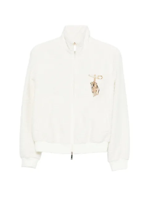 Emporio Armani appliqué zip jacket