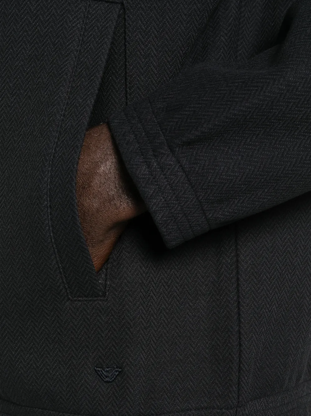 Emporio Armani Trui met ritszak Zwart