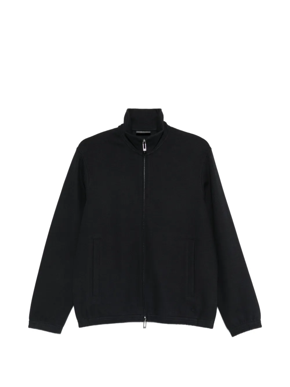 Emporio Armani zip pocket sweater - Nero