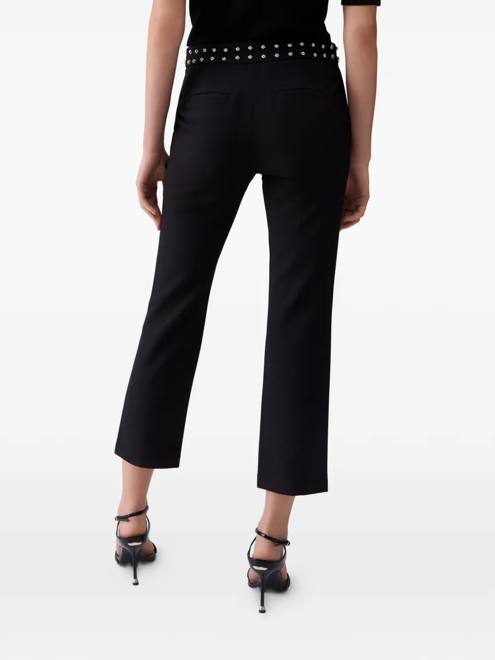 LIU JO Broek met studs Zwart