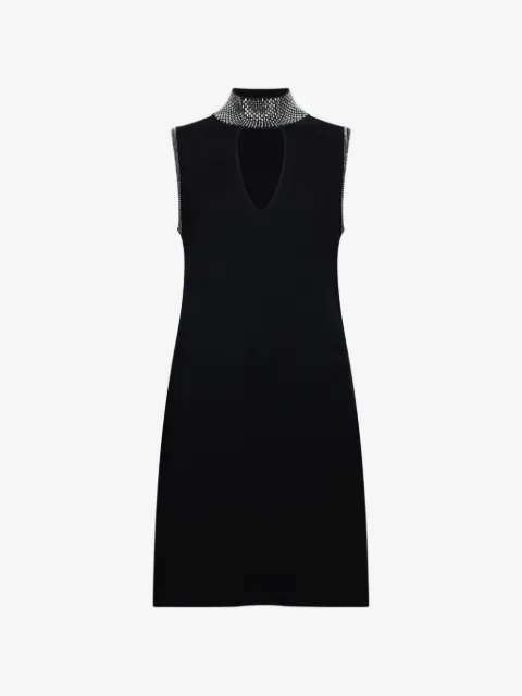 LIU JO knit dress with rhinestones