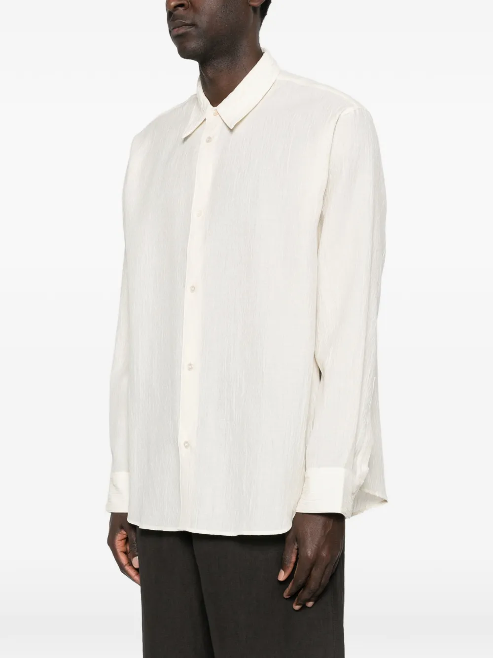  Studio Nicholson Buttoned Shirt - Neutrals 