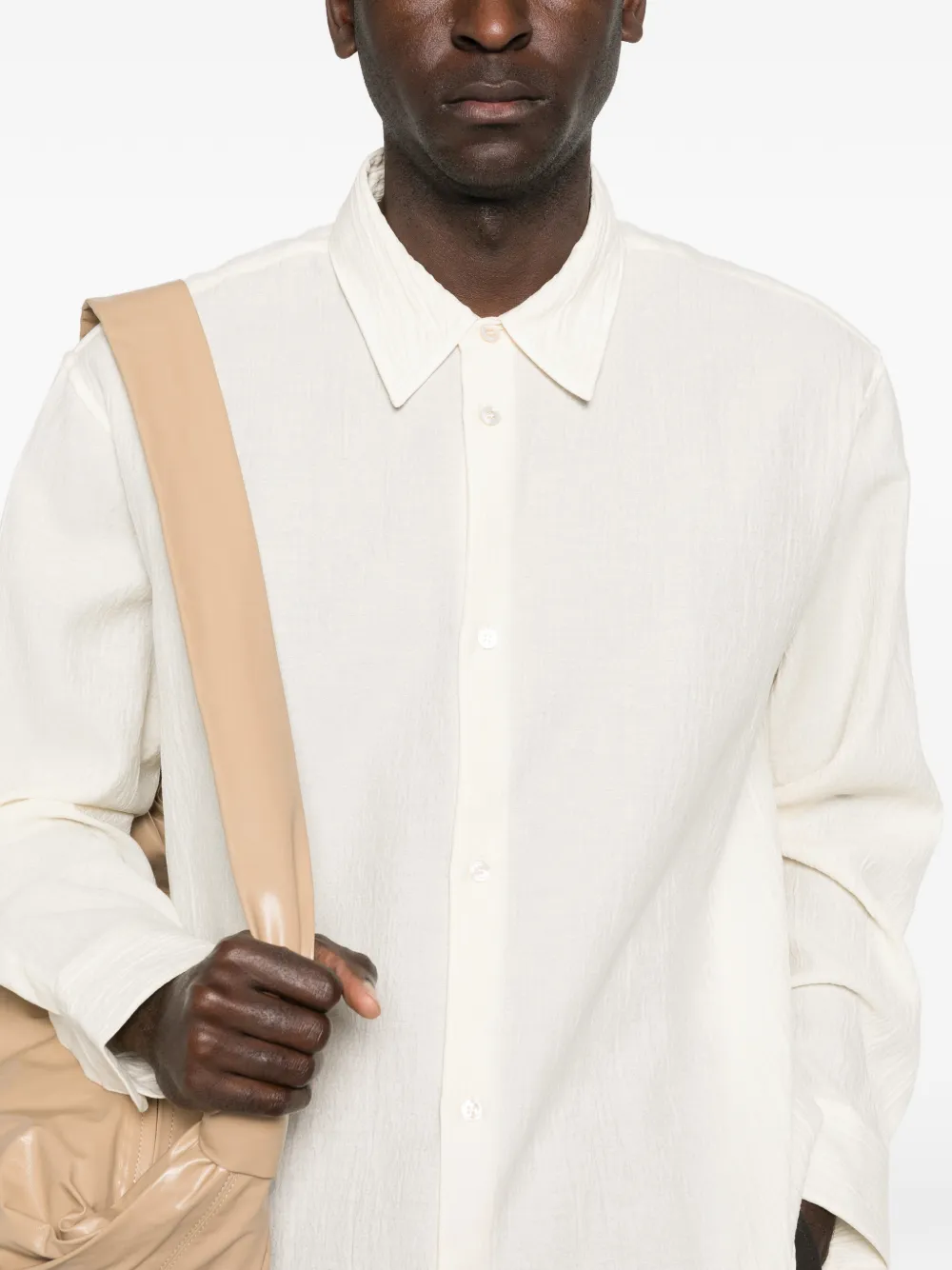 Studio Nicholson Overhemd Beige