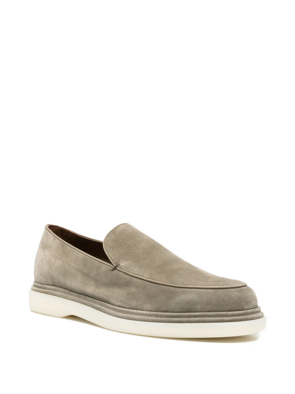Fratelli Rossetti suede loafers Groen