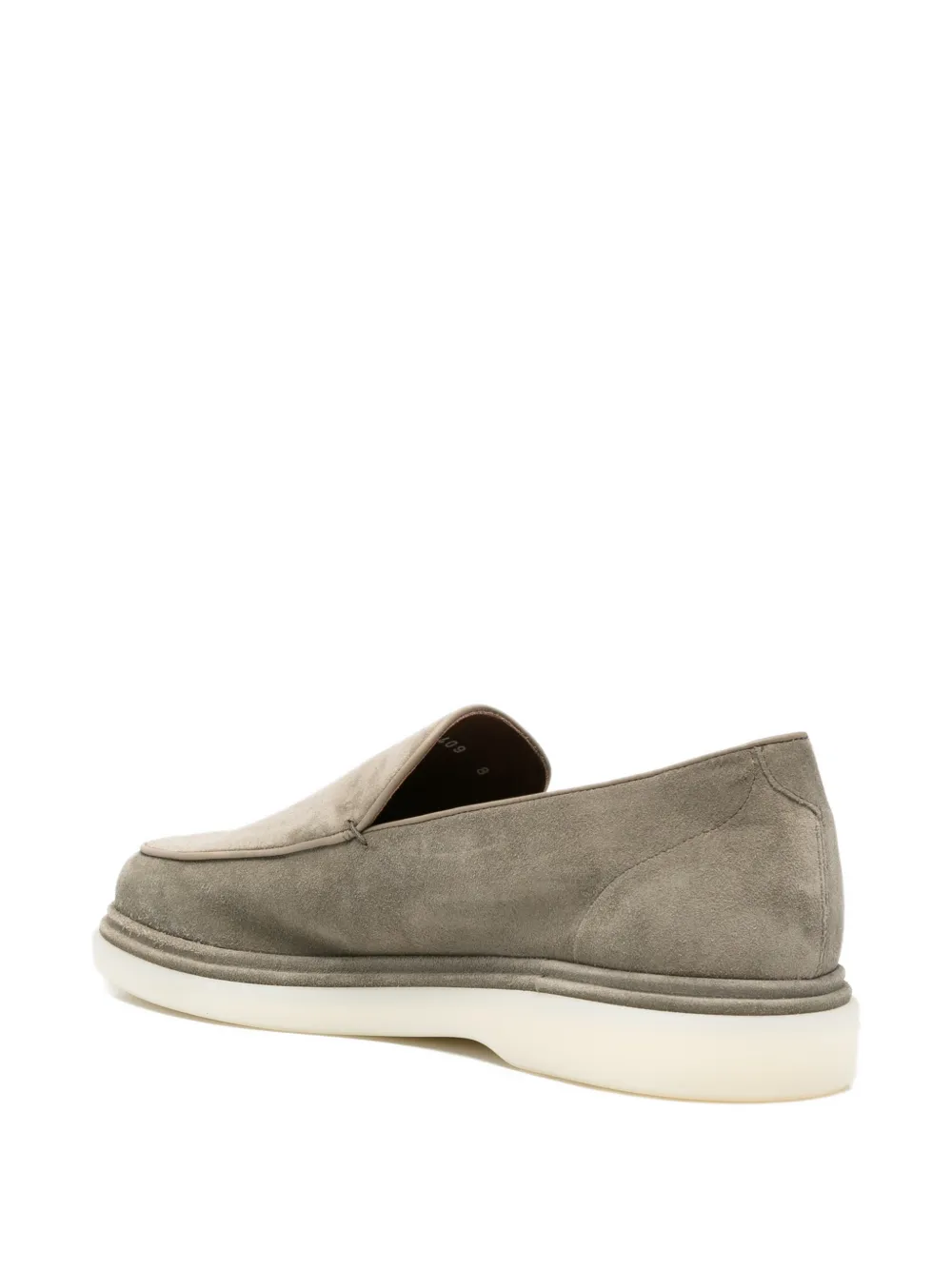 Fratelli Rossetti suede loafers Groen