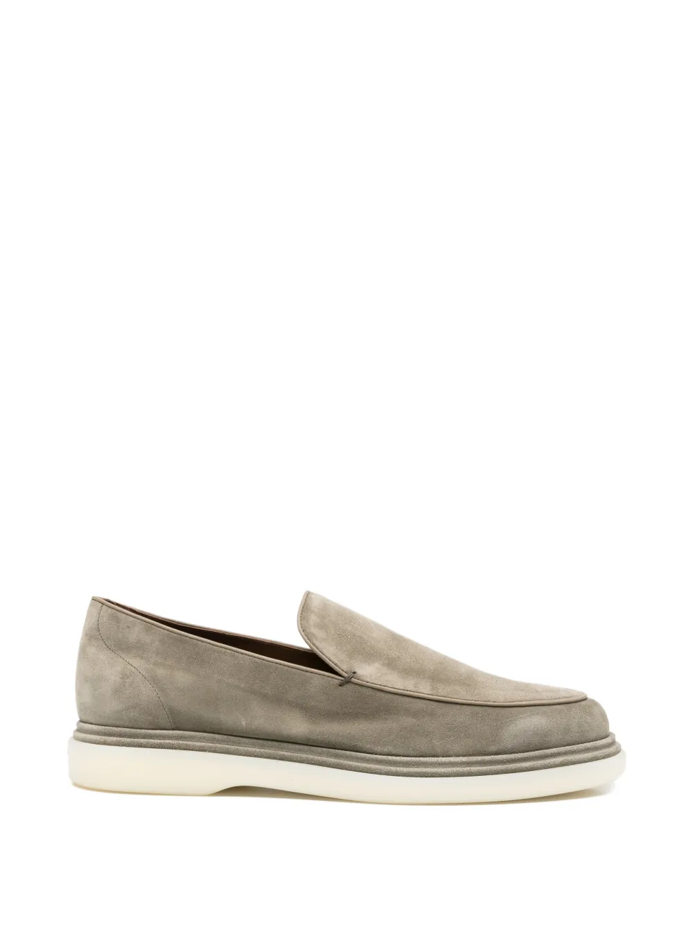Fratelli Rossetti suede loafers Groen