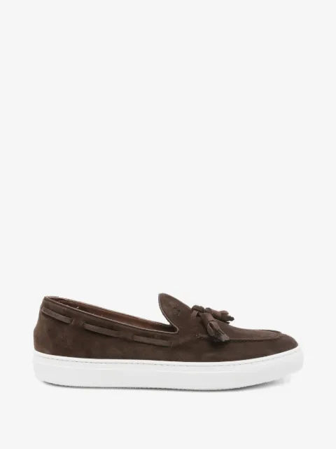Fratelli Rossetti tassel-detail suede loafers