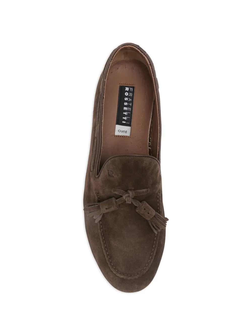 Fratelli Rossetti tassel-detail suede loafers Bruin