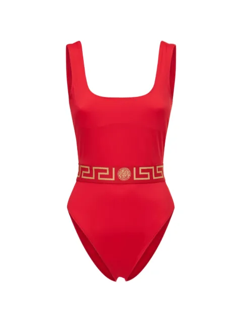 Versace square-neck swimsuit