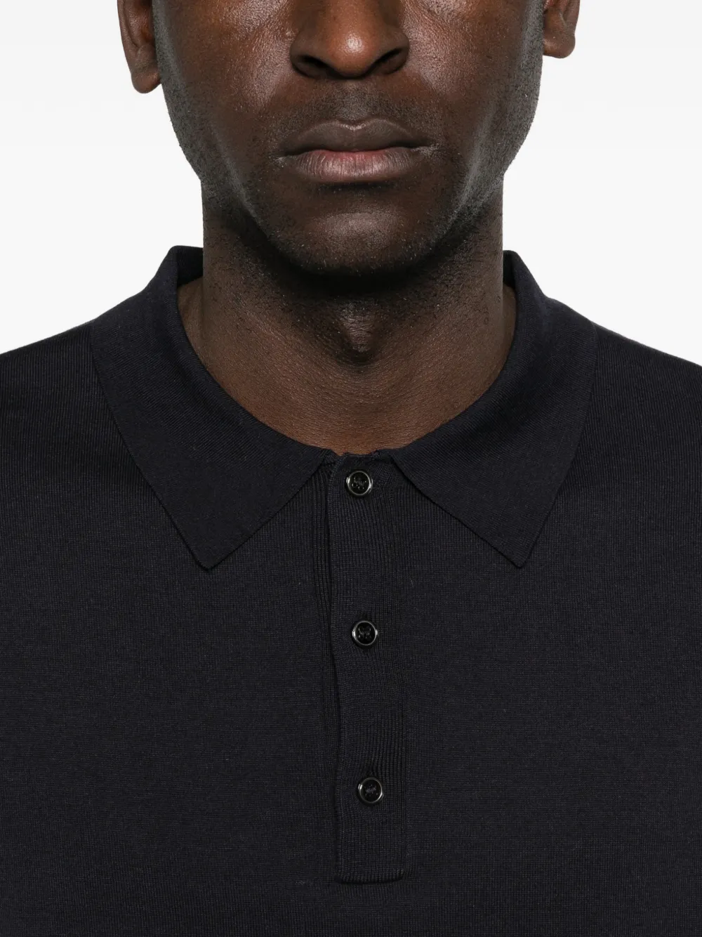 Studio Nicholson Arieta poloshirt met korte mouwen Blauw