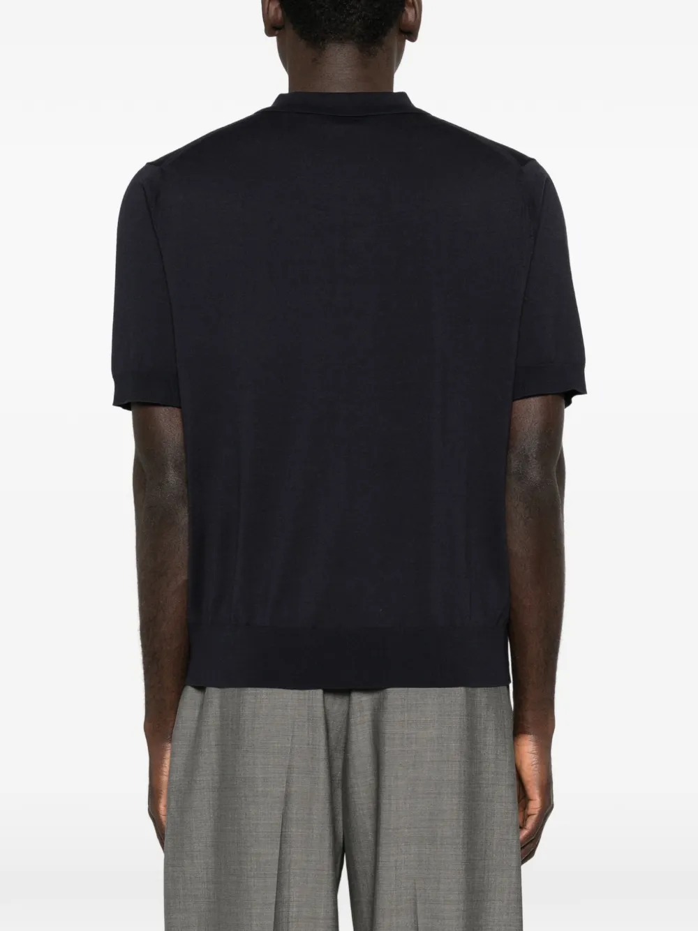 Studio Nicholson Arieta poloshirt met korte mouwen Blauw