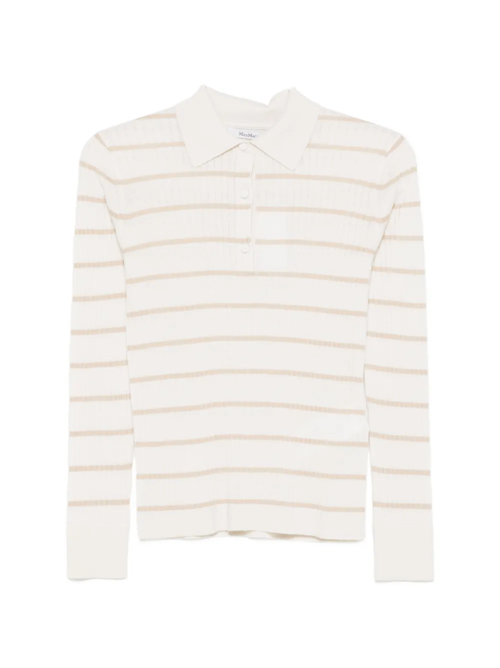 Max Mara striped polo shirts - Toni neutri