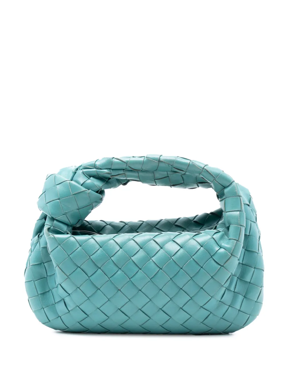 Bottega Veneta Pre-Owned 2012-2025 Mini Nappa Intrecciato Jodie hobo bag - Blu
