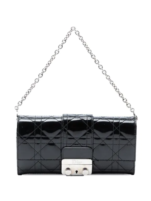 Christian Dior Pre-Owned 2012 Patent Cannage Miss Dior Promenade crossbody bag