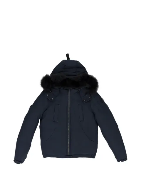 Moose Knuckles zip-up hooded jacket