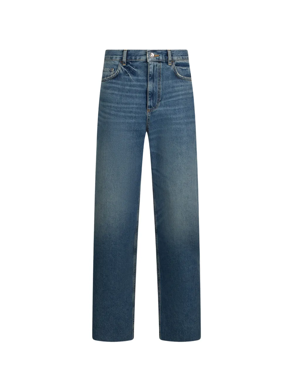 LIU JO rhinestone-embellished straight-leg jeans - Blu