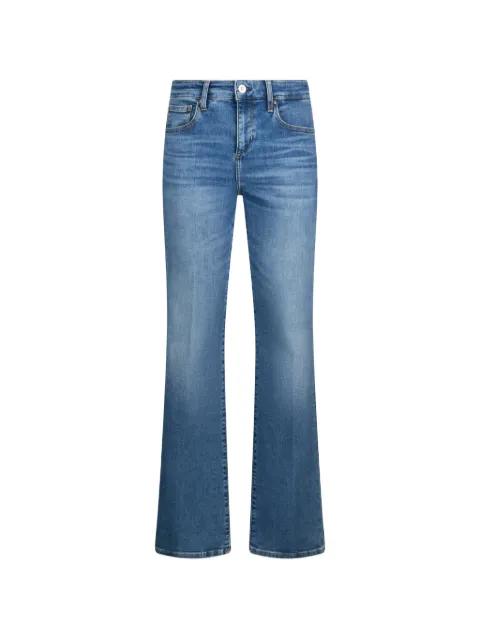 LIU JO stone-bleached bootcut jeans