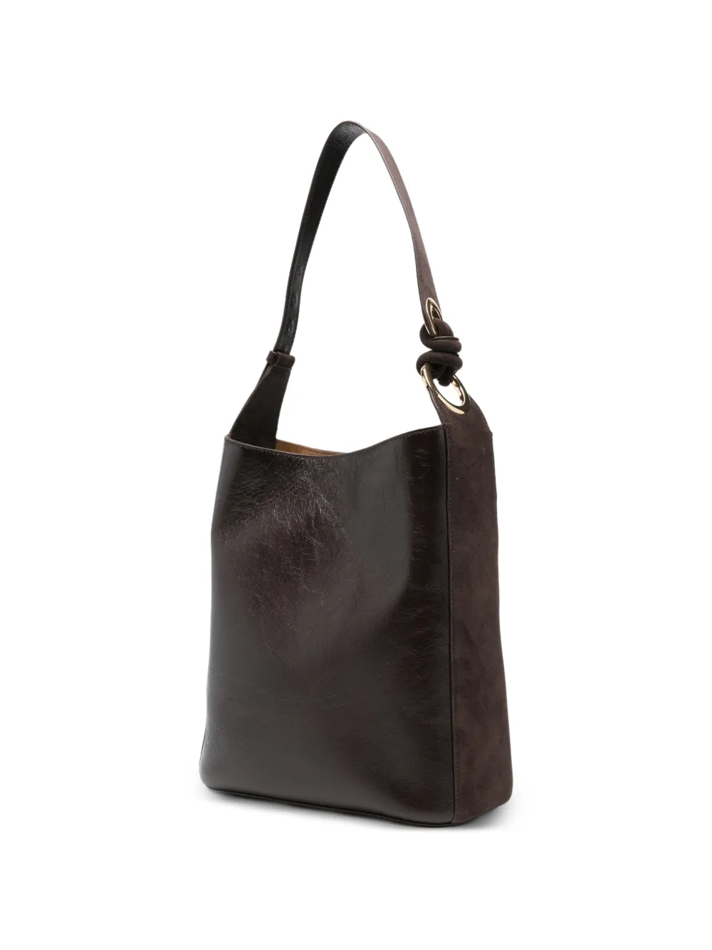  Anya Hindmarch Ringo Bow-detail Shoulder Bag - Brown 