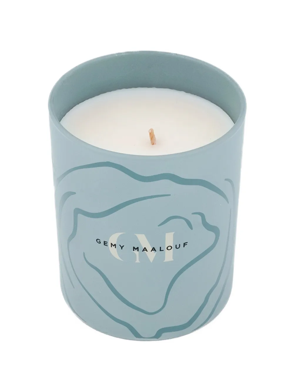 Gemy Maalouf Bambo & Woods scented candle - Blu
