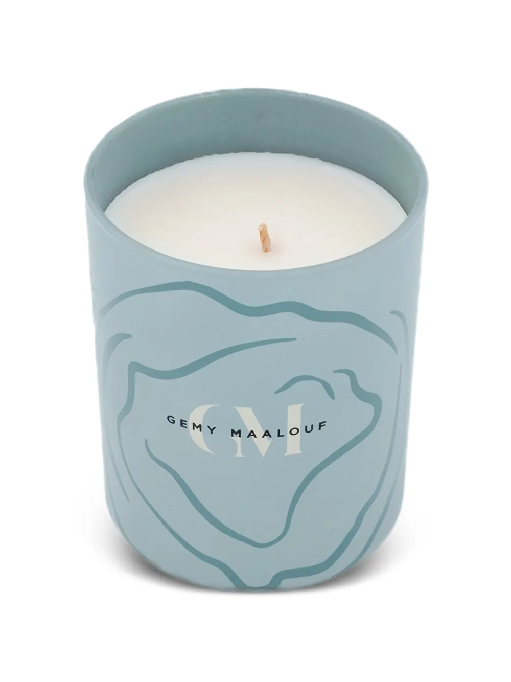 Gemy Maalouf Bambo & Woods scented candle - Blu