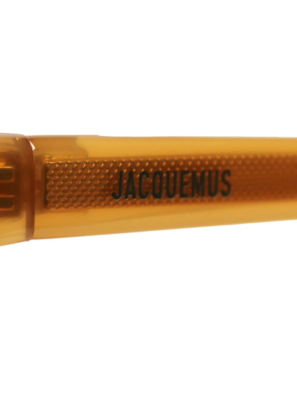  Jacquemus Oval-frame Sunglasses - Orange 