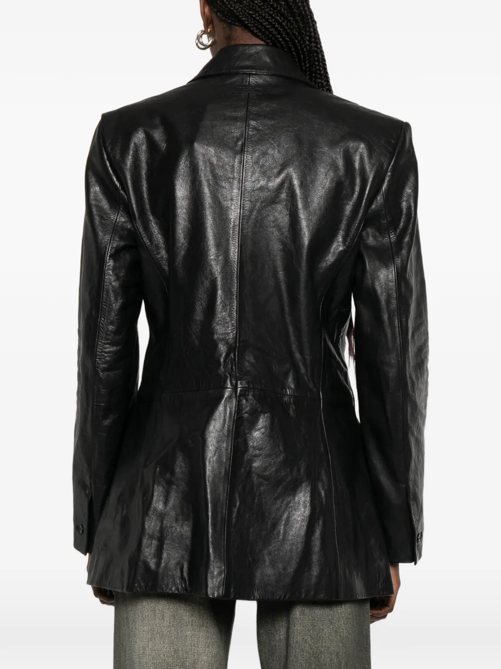 Alexander Wang Blazer met enkele rij knopen Zwart