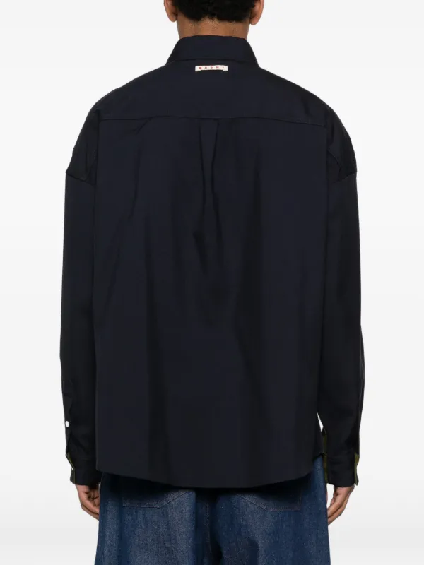 MARNI カラーブロックシャツ Marni カラーブロック シャツ | グリーン | FARFETCH JP