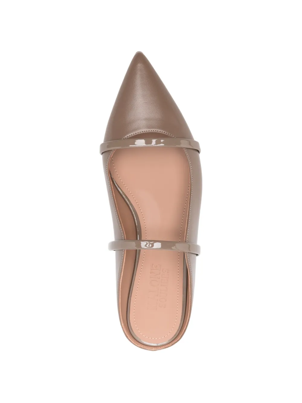 Malone Souliers Maureen pointed-toe mules Beige
