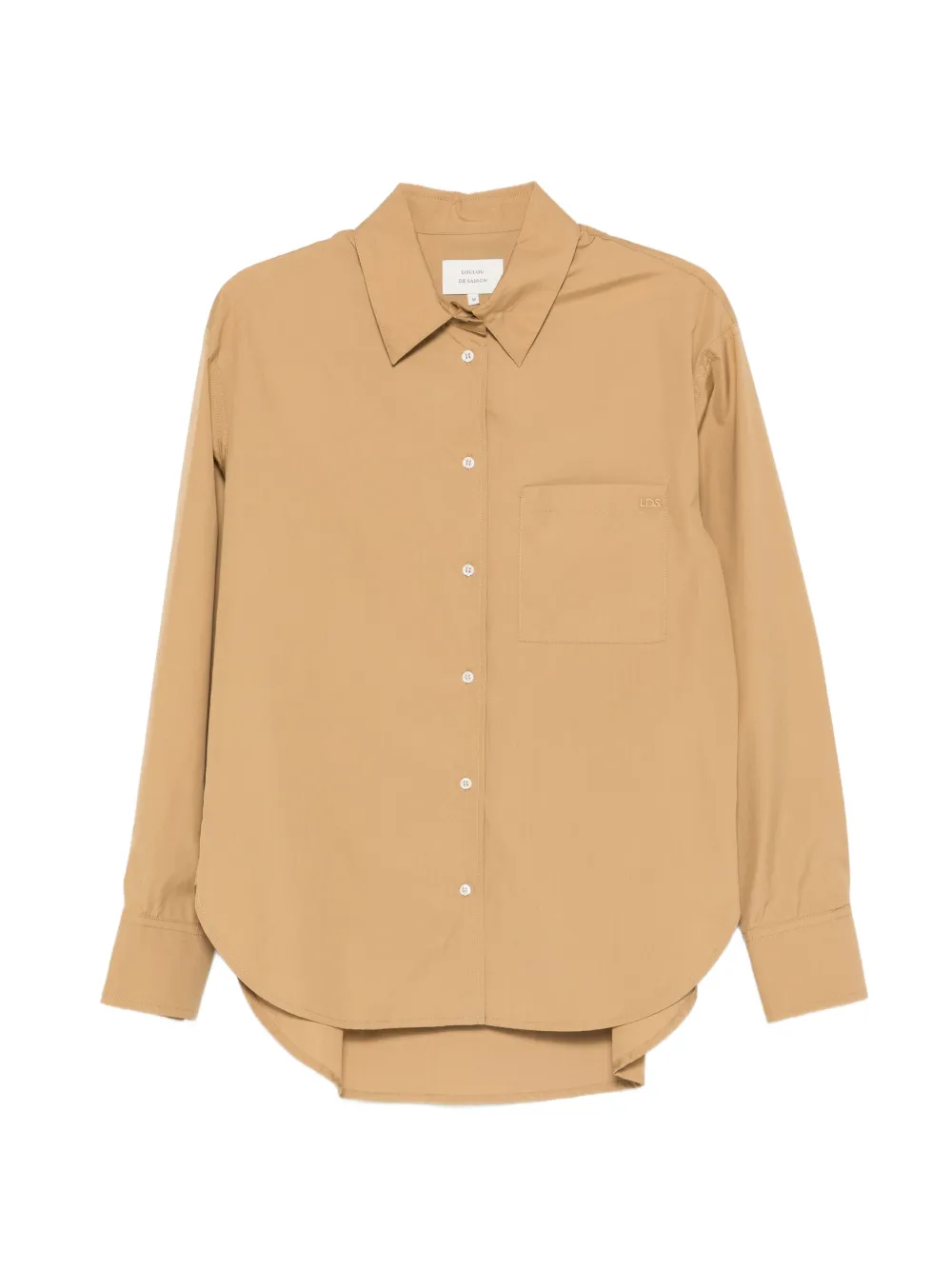 LouLou de Saison Lee chest-pocket shirt - Marrone