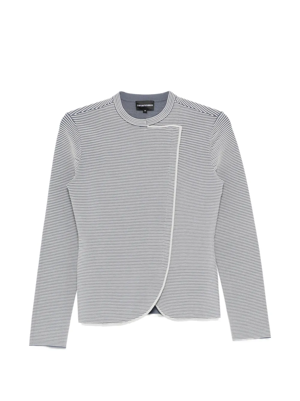 Emporio Armani striped jacket - Grigio