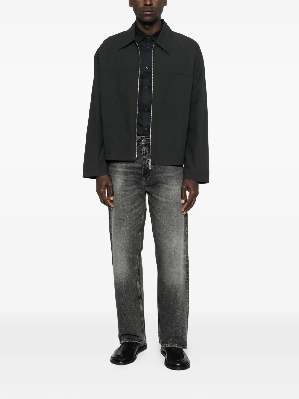 Emporio Armani Overhemd Zwart
