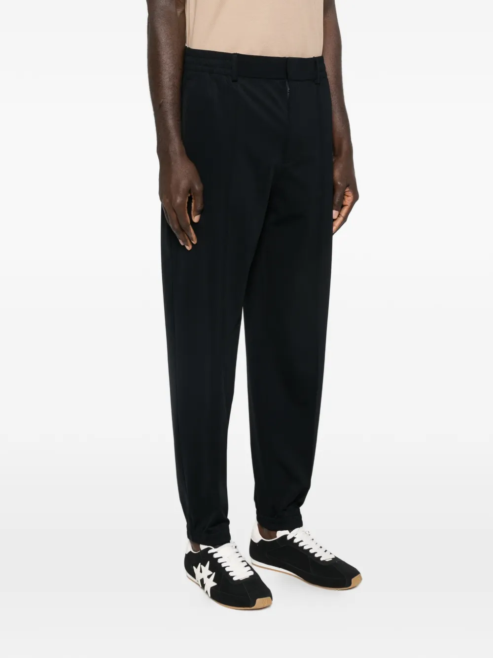 Emporio Armani Elastische broek Zwart