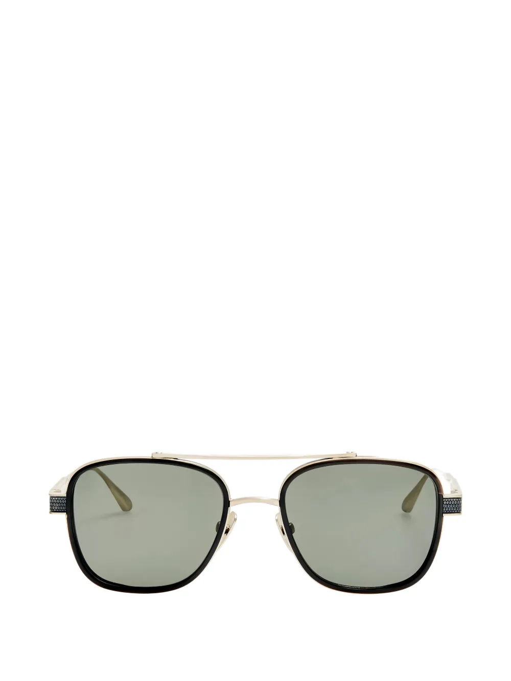 Linda Farrow browline-frame sunglasses - Nero