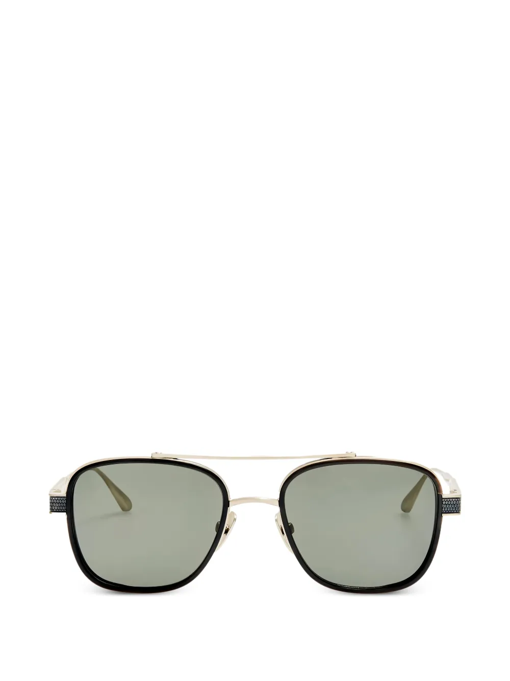 Linda Farrow browline-frame sunglasses - Nero