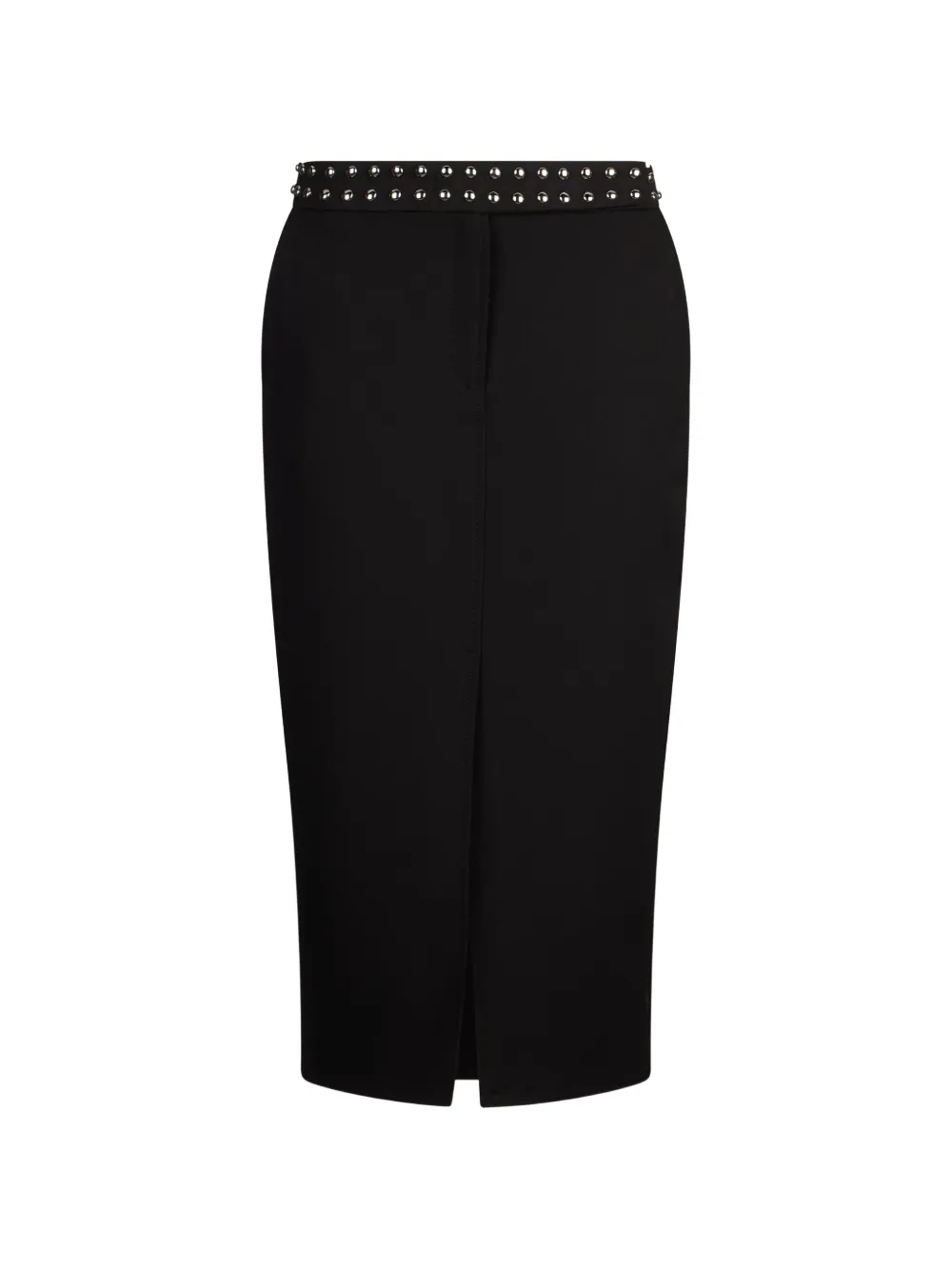 LIU JO studded midi skirt - Nero