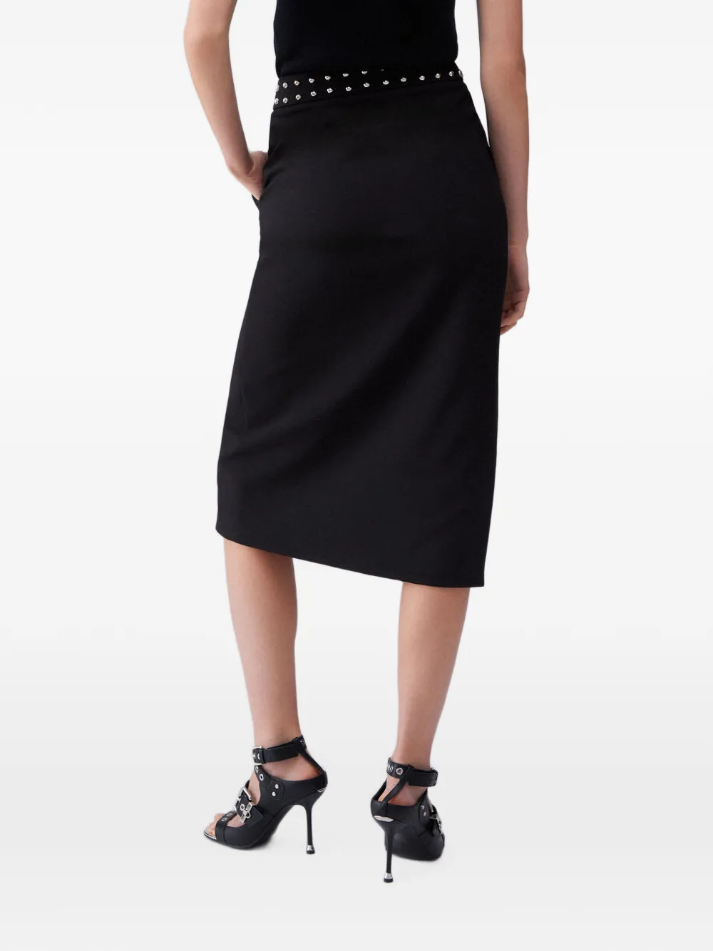LIU JO Mini-rok met studs Zwart